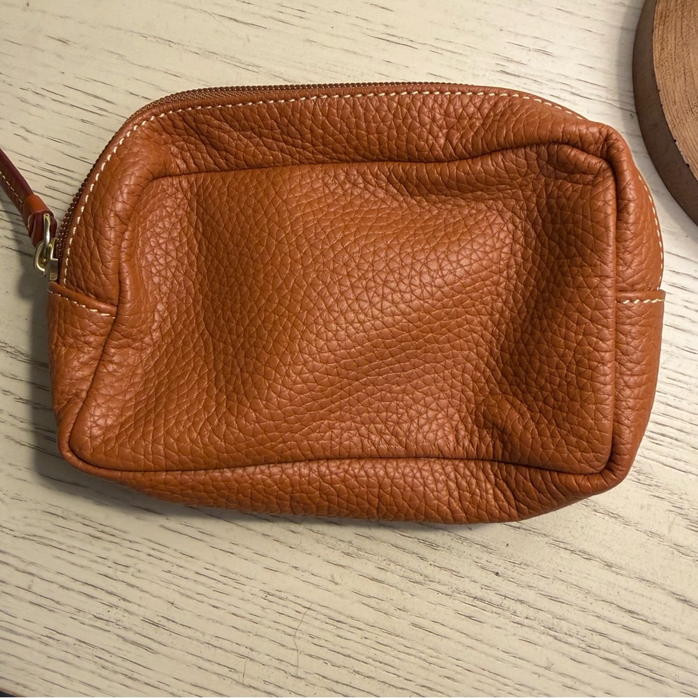 Dooney and Bourke Pebble Leather Pouch - Picture 2 of 4